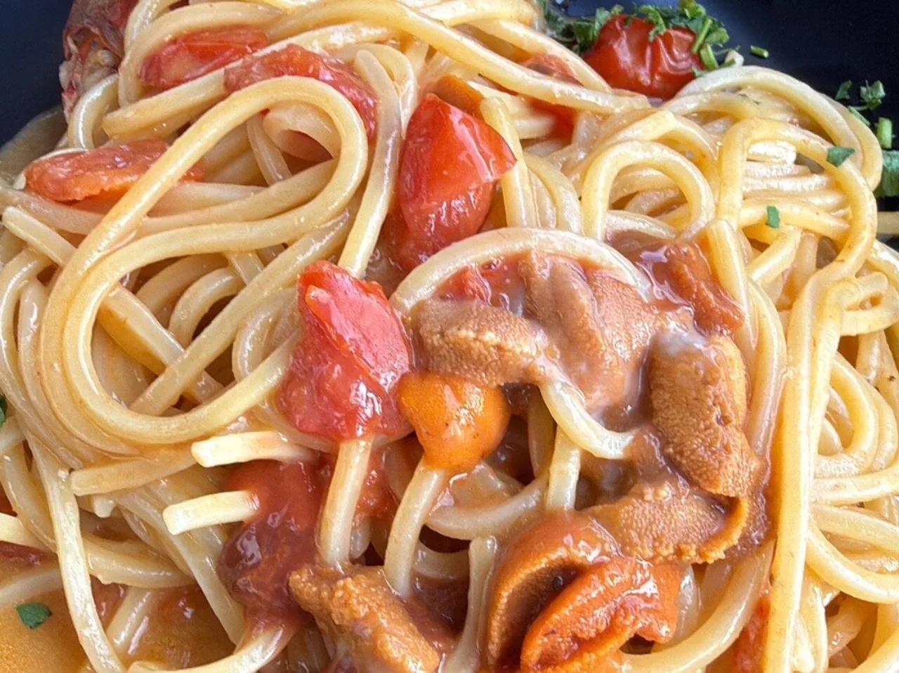 Spaghetti ai ricci di mare